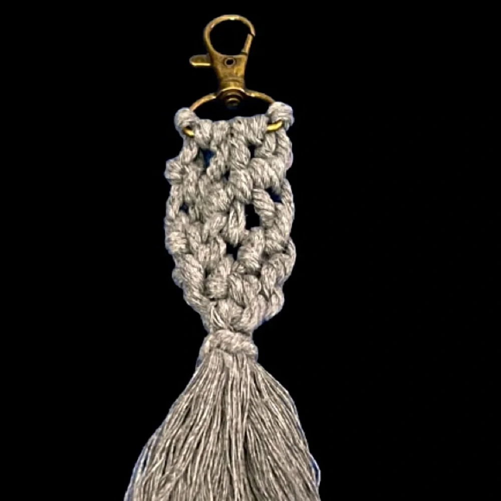 Handmade Macrame Keychains - Picture 1 of 4